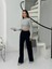 Fitilli Şardonlu Pantolon Siyah A4058 4