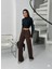 Fitilli Şardonlu Pantolon Kahve A4058 3