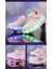 Mkjınmeı Tekerlekli USB Şarjlı LED Işıklı Paten Ayakkabı (Yurt Dışından) 2