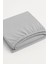 Tek Kişilik Düz Penye %100 Pamuklu Lastikli Çarşaf 100X200 cm Newsheet Gri 4