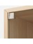 Duvar Dolabı Ünitesi, Ağartılmış Meşe Görünümlü, 35X35X35 Cm, Cam Kapaklı 4