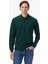 Erkek Yeşil Classic Fit Uzun Kollu Polo Yaka T-Shirt K57351T.3KF 1