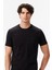 Erkek Siyah Classic Fit T-Shirt V55340T.0TB 4