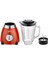 Kırmızı Retro Stand Blender 1,5 L 500 W Şık ve Fonksiyonel Tasarım 6