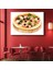 Margarita Pizza - Zeytinli ve Yeşillikli Özel Tarif Kanvas Tablo 1