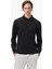 Erkek Siyah Classic Fit Uzun Kollu Polo Yaka T-Shirt K57024T.0TB 1