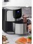 8 Programlı 5l Dokunmatik Fritöz, Inox, Siyah, Sağlıklı ve Pratik Kullanım 6