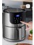 8 Programlı, 5 Litre, Dokunmatik Ekranlı, Siyah Fritöz Inox 2