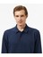 Erkek Lacivert Classic Fit Uzun Kollu Polo Yaka T-Shirt K57018T.4NV 4
