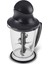 6 Bıçaklı Çok Fonksiyonlu Doğrayıcı, Buz Kırıcı, Ergonomik, 1000W, Parlak Siyah 2