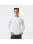 Erkek Beyaz Classic Fit Uzun Kollu T-Shirt V57007T.1BW 1