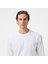 Erkek Beyaz Classic Fit Uzun Kollu T-Shirt V57007T.1BW 4