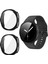 Galaxy Watch 8 40MM ile Uyumlu 2 Adet Sert Kasa ve Ekran Koruyucu Kılıf – Darbeye Dayanıklı, Şeffaf ve Ince Tasarım 1
