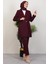 Blazer Ceket Takım Mürdüm 1