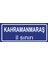 Kahramanmaraş Il Sınırı Plakası , Dekoratif Aliminyum Levhaya Baskı 8*20CM 1