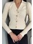 Kadın Polo Yaka Gold Düğmeli Triko Hırka (S-M-L Beden Uyumludur.) P-00018416 1