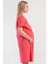 Kadın Fuşya Renk Kısa Kollu Lohusa Tunik C8T2N1014 2