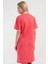 Kadın Fuşya Renk Kısa Kollu Lohusa Tunik C8T2N1014 4