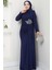 Gözde Tesettür Abiye Lacivert 5