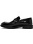 Erkek Siyah Deri Klasik Loafer 25WFD750022 2