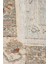 Efes 04 Cream Grey Xw Geleneksel Vintage Desenlerine Sahip Özel Yumuşak Tuşeli Iplik ile Üretilen Halı 2