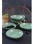 Açık Yeşil Halka Çerezlik ve Sosluk, 13 Cm, 6'lı Set 1