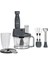 Gri Renkli 700W El Blender Seti, Pratik ve Şık Mutfak Yardımcısı 1
