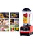 Güçlü 7000W 2.5+1l Meyve Sebze Blender Seti, Kırmızı 3