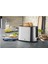 Çelik 2 Hazneli 6 Isı Ayarlı Gümüş Ekmek Kızartma Makinesi 870 W 5