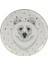 Beyaz Düz Tabak 20 cm Forest Bear, Şık ve Kullanışlı Mutfak Gereci 1
