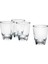4'lü Mini Shot Bardak Seti, 30 Ml, Beyaz, Yükseklik 5 Cm, Cam, Şık ve Hafif 1