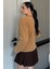 Yumoş Iplik Kadın Sakallı Triko Ceket P-00013165 4