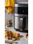 Geniş Kapasiteli Airfryer 6.5 Lt ve 3'lü Çelik Izgara Seti Siyah 4