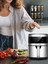 Geniş Kapasiteli Airfryer 6.5 Lt ve 3'lü Çelik Izgara Seti Siyah 5