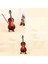 Sesli Minyatür Keman, Mini Müzik Aleti Dekorasyon Hediyesi, Model Süsleme (Yurt Dışından) 5