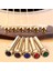 Akustik Gitarlar Için 6 Adet Pirinç Köprü Pimleri Sabit Tel Çivileri 6 ve 12 Enstrüman Gelişmiş Ton Stabilitesi (Yurt Dışından) 5