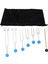 Adet 128Hz 256Hz 512Hz 1024Hz 2048Hz 4096Hz Kit Healing Sound Titreşim Aleti Için Diyapazon, Gümüş (Yurt Dışından) 2