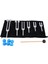 Adet 128Hz 256Hz 512Hz 1024Hz 2048Hz 4096Hz Kit Healing Sound Titreşim Aleti Için Diyapazon, Gümüş (Yurt Dışından) 3