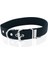 Doggie Konfor Dokuma Kemikli Boyun Tasması Siyah 3.0*42-50 cm (DSBT-3062 M) 3