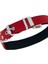 Doggie Konfor Dokuma Kemikli Boyun Tasması Kırmızı 2.5*42-50 cm (DSBT-2562 L) 2