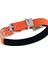 Doggie Konfor Dokuma Boyun Tasması Turuncu 2.0*30-35 cm (DSBT-2010 S) 2