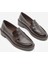 Kadın Loafer Günlük Klasik Ayakkabı Casual Makosen Fonle Kahve Croco 5