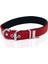 Doggie Konfor Dokuma Boyun Tasması Kırmızı 2.5*42-50 cm (DSBT-2510 L) 1