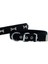 Doggie Konfor Dokuma Kemikli Boyun Tasması Siyah 2.0*35-40 cm (DSBT-2062 M) 1