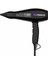 2600W Profesyonel Fön Makinesi, Isı Ayarlı Difüzör ve Başlıklar Siyah 2