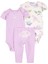 Kız Bebek Mor 3lü Set 1