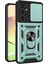 Samsung Galaxy A25 5g Kılıf Pars Lens Yüzüklü Silikon - Yeşil 1