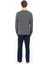 18945 Erkek Antrasıt Melanj Yuvarlak Yaka Uzun Kollu Pijama Takımı 4