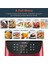 Kırmızı 5.5l Yağsız Sıcak Hava Fritözü, 11 Programlı, Sağlıklı ve Pratik Kullanım 4