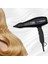 PRF-4400 Turbo Profesyonel 2400W Siyah Fön Makinesi, Güçlü ve Şık Tasarım 3